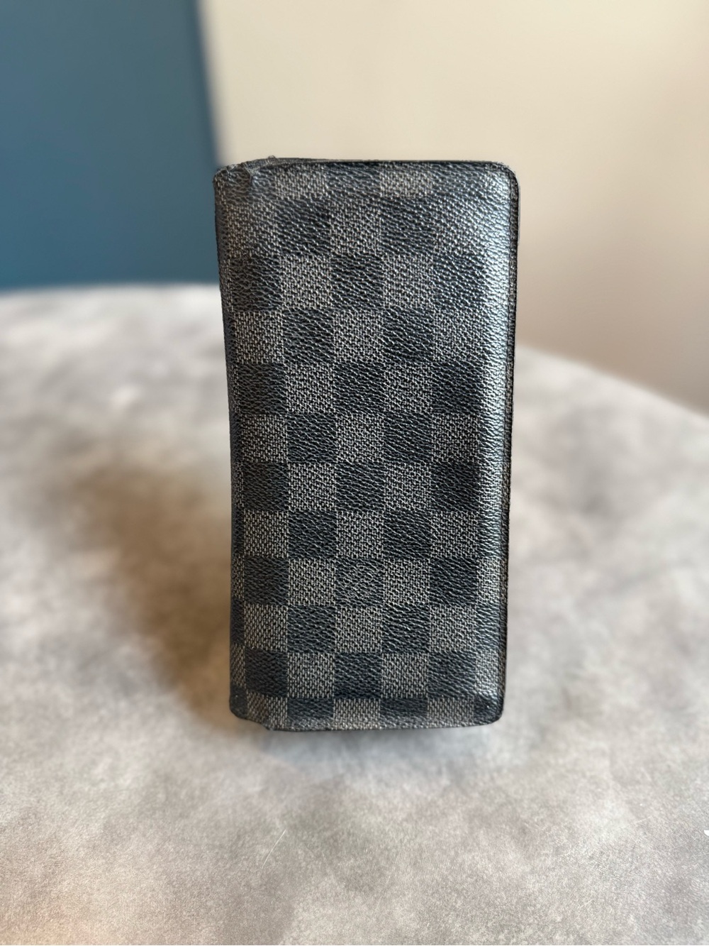 Louis Vuitton Damier Graphite Brazza Canvas and Leather Bifold Wallet - Picture 3 of 12